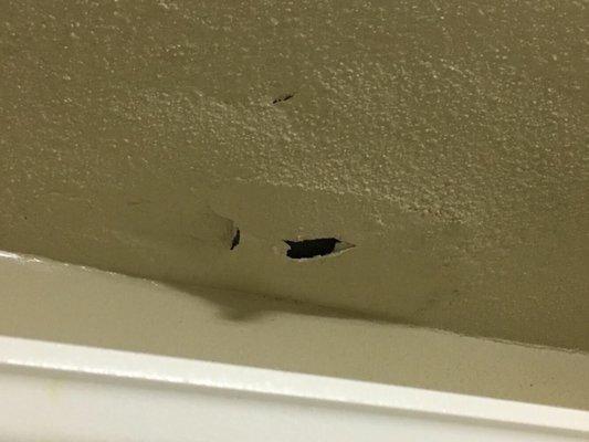 Damaged ceiling!