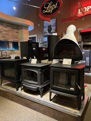 Wood, Gas, Pellet Stove Showroom