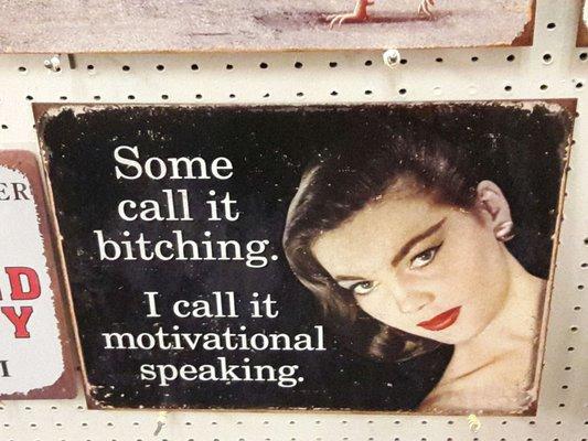 Some people are better than others when it comes to motivational speaking.