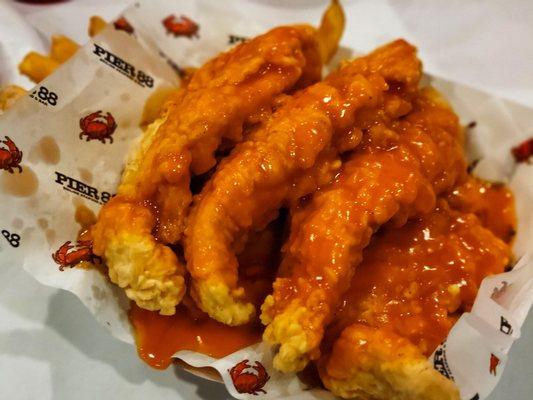 Buffalo Chicken Strip Basket