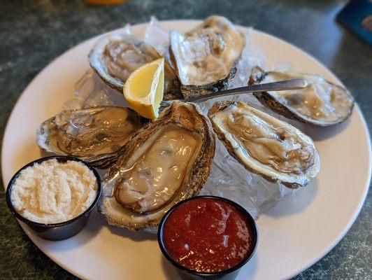 Bluepoint oysters