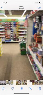 Clean aisle