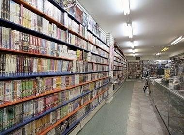 A huge manga selection