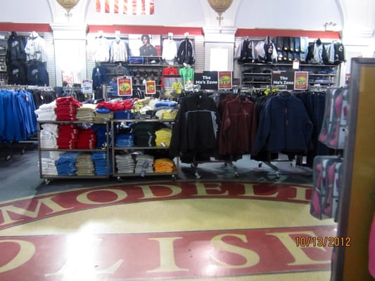 The inside of modells