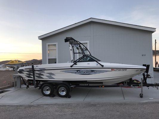 Don't worry about cleaning your own boat after a play day in the sun! TNT Detailing loves to detail boats!