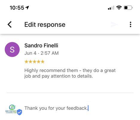 Review from Google