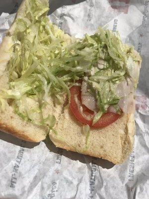 Lettuce Sandwich