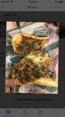 Where's the beef ? Same issue as always - frugal owners , go find a Jersey Mike's