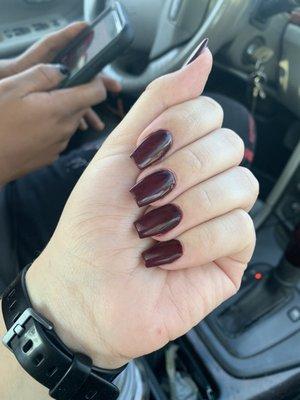 full set of acrylics by Nana