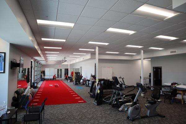 Interior of Architech Sports Pineville