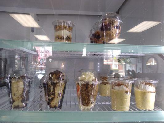 Portside Bakery & Cafe - homemade parfaits.