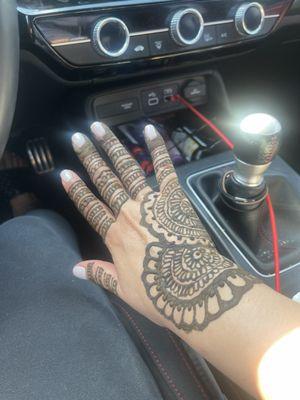 My first henna tattoo