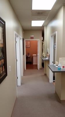 Entry to treatment rooms