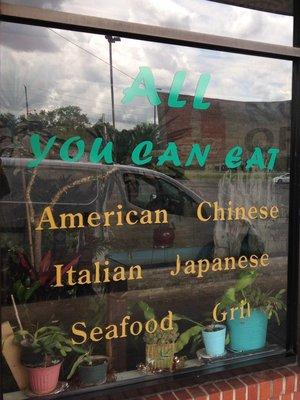 All you can eat...