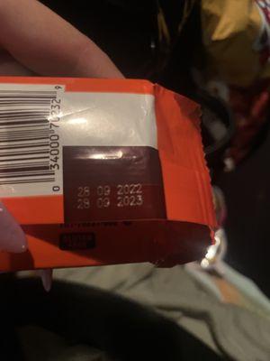 REESES! EXPIRED IN SEPTEMBER 3 MONTHS AGO !