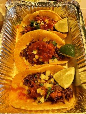 Birria Trio Tacos