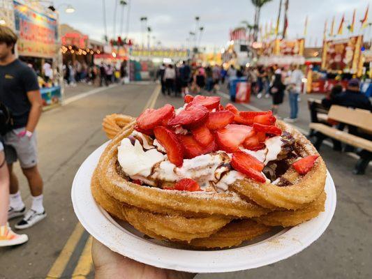 Mexican funnel cake