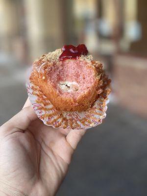 Strawberry Cheesecake muffin! 3$