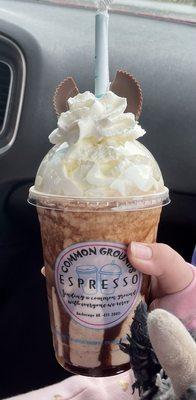 Peanut butter Frappe