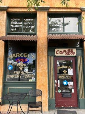 Stumbled on this very quaint bakery and cafe located in Lakeport; great selection of pastries and coffees. Marcel's is a gem!