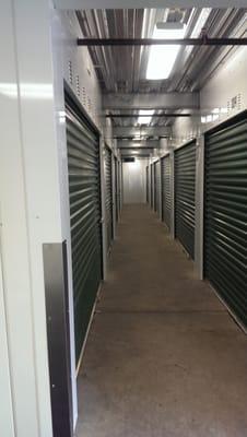 1st floor indoor storage units