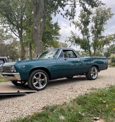 1967 Chevrolet ElCamino built 383 Stroker motor with a 4 speed