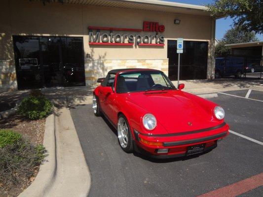 Looking for a rare, vintage find?We just might have the car for you! 1988 Porsche 911 recently sold.