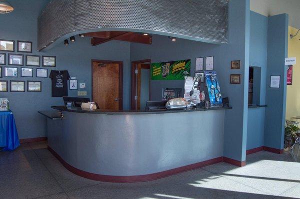 Parker Automotive Service Center lobby