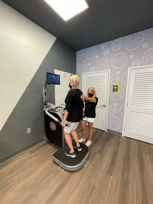 Improve your posture with our postural growth machine