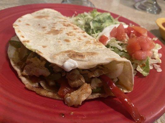 Quesadilla fajita