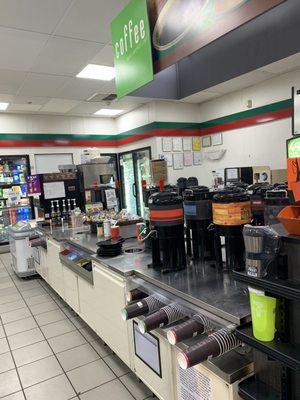 Coffee section