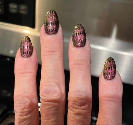 Magnetic nail design