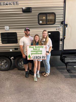 The last week of July has been a busy time for Lerch RV. So many fantastic families have followed the Fox to better RV Savings! Thank you to