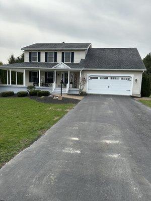 New garage door