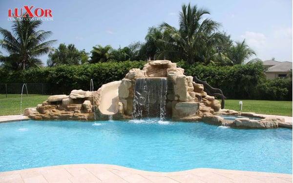 Residential-Custom Pools from Ground to finish!