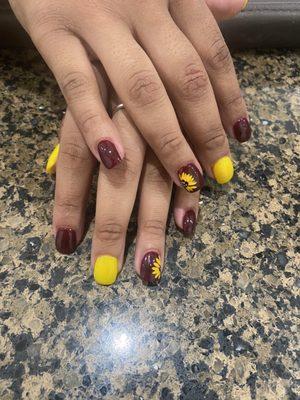 Beautiful fall nails