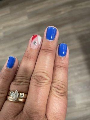 My 4th of July Nails...