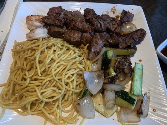 Hibachi Filet Mignon Dinner