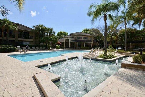 Pool at Island Place Condominiums & Island Walk Condominiums, Harbour Island, Downtown Tampa