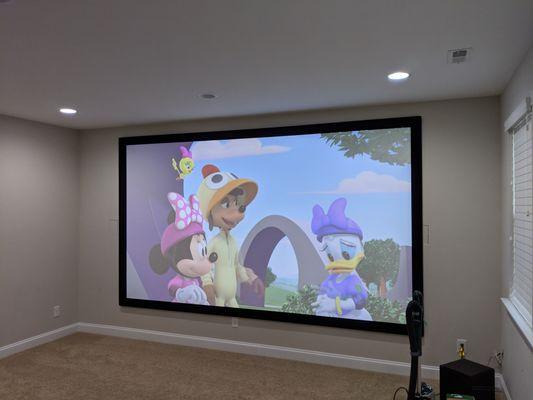 Projector/Screen installs