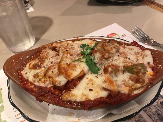 Meatball casserole that I'm about to dig into!