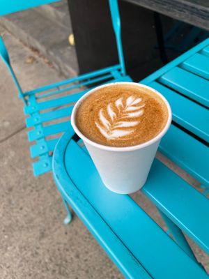 Lumber Jack Latte! Tastes like butterscotch candy, they say!  And it did.