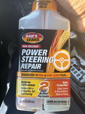 Power steering repair from Walmart