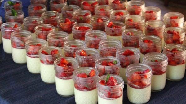 Strawberry desserts