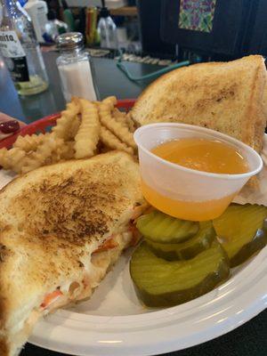 Lobster grilled cheese