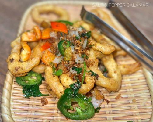 Salt & Pepper Calamari (5 stars) $11