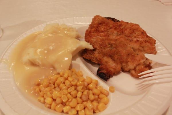 Chicken schnitzel