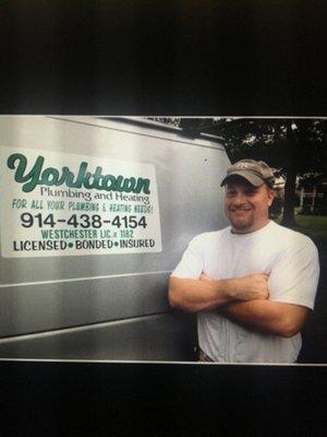 This is James, Owner of the REAL YORKTOWN PLUMBING AND HEATING INC