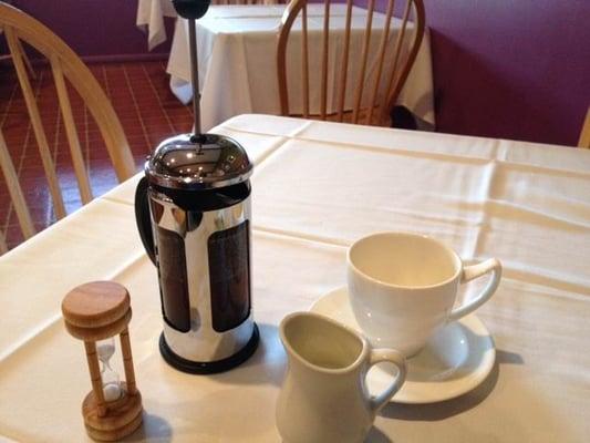 French Press Coffee for One!