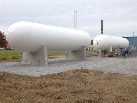 Bulk tank designs and installation by our qualified and experienced service technicians. Call us for prices!!